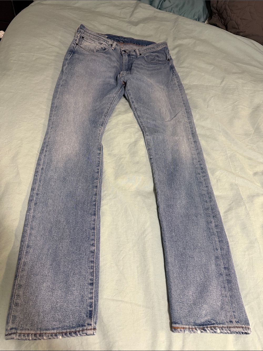 Levi’s Light Blue Men's Straight-Leg Jeans 505c 34x34